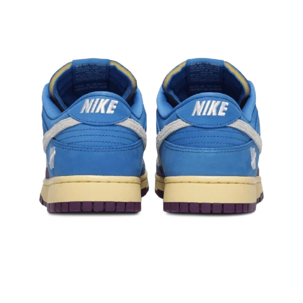 ⁦Nike Dunk Low SP x Undefeated "5 On It"  Signal Blue⁩ – תמונה ⁦3⁩