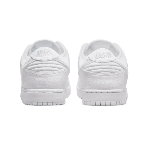 ⁦Nike Dunk Low x Dover Street Market “White Velvet”⁩ – תמונה ⁦3⁩