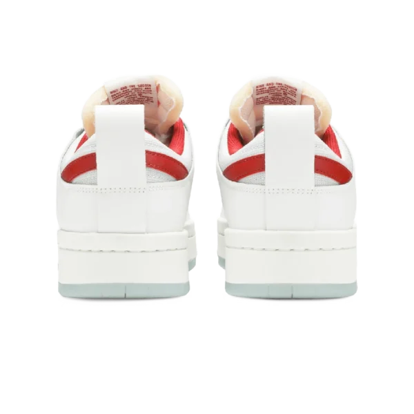 ⁦Nike Dunk Low Disrupt “White Gym Red”⁩ – תמונה ⁦3⁩