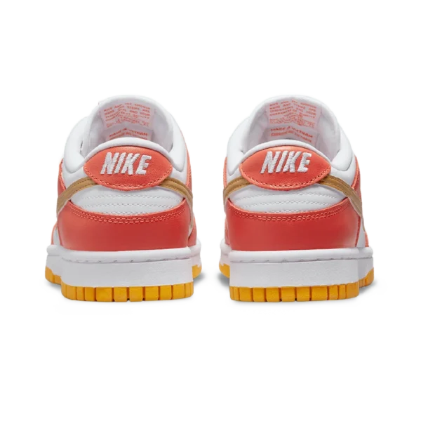 ⁦Nike Dunk Low Orange University Gold⁩ – תמונה ⁦3⁩