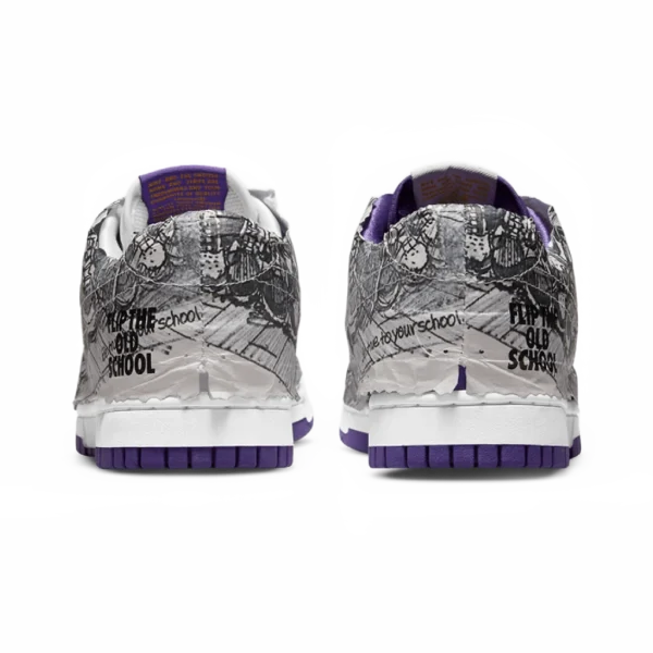 ⁦Nike Dunk Low Flip The Old School⁩ – תמונה ⁦3⁩