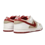 ⁦Nike Dunk Low Pro Light Stone Varsity Red⁩ – תמונה ⁦3⁩
