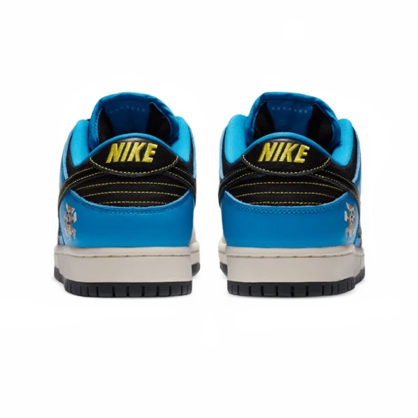 ⁦Nike Dunk Low SB x Instant Skateboards Blue Hero Pale Ivory⁩ – תמונה ⁦3⁩