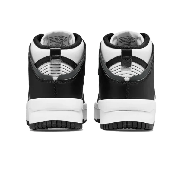 ⁦Nike Dunk High UP White Black⁩ – תמונה ⁦3⁩