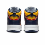 ⁦Nike Dunk High Up Rebel "Michigan" Varsity Maize University Red⁩ – תמונה ⁦3⁩