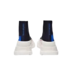 ⁦Alexander McQueen McQueen Graffiti High-Top Black White⁩ – תמונה ⁦3⁩