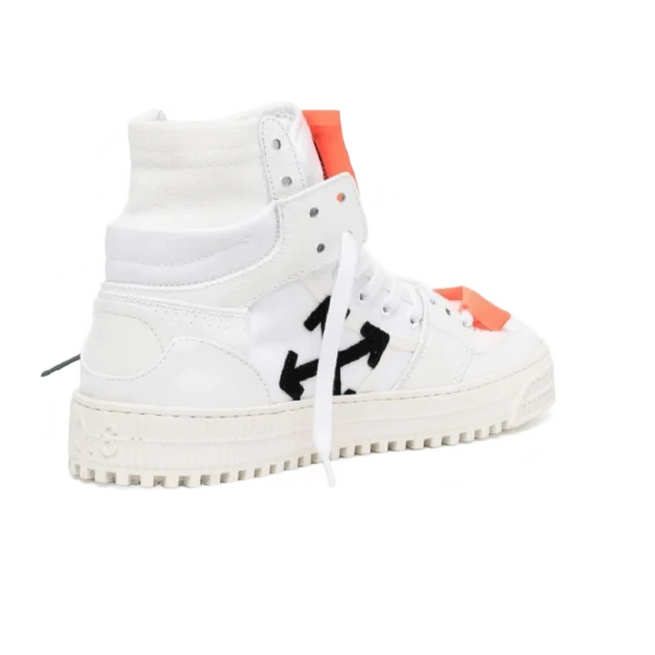 ⁦Off-White Vulc Eco Sneaker White Black⁩ – תמונה ⁦3⁩