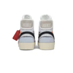 ⁦Off-White x Blazer Mid White Black-Muslin⁩ – תמונה ⁦3⁩
