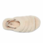 ⁦UGG Fluff Yeah Slide Natural⁩ – תמונה ⁦4⁩