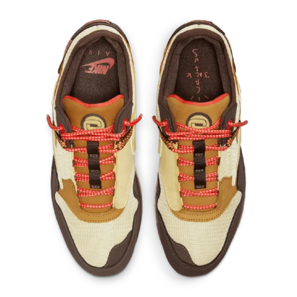 ⁦Nike Air Max 1 x Travis Scott “Baroque Brown”⁩ – תמונה ⁦4⁩