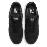 ⁦Nike Air Force 1 x Stüssy "Triple Black"⁩ – תמונה ⁦4⁩