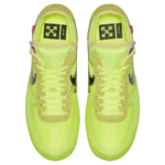 ⁦Nike Air Force 1 x Off-White “Volt”⁩ – תמונה ⁦4⁩