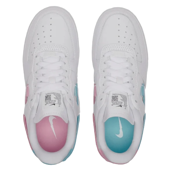 ⁦Nike Air Force 1 LXX White Pink Aqua⁩ – תמונה ⁦4⁩