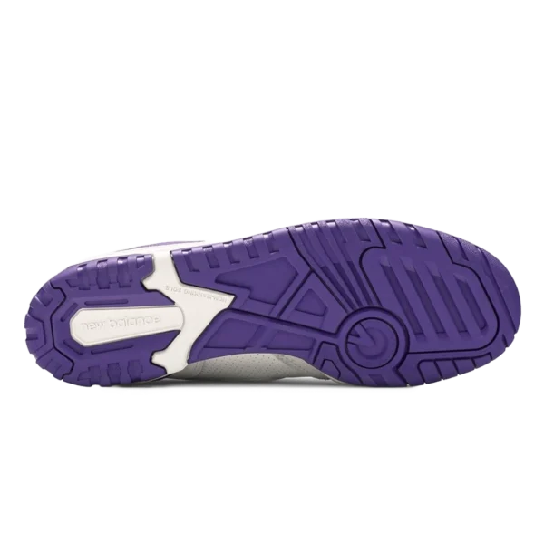 ⁦New Balance 550 White Prism Purple⁩ – תמונה ⁦4⁩