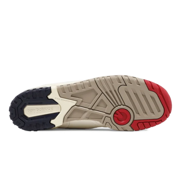 ⁦New Balance 550 x Aimé Leon Dore Red Navy⁩ – תמונה ⁦4⁩