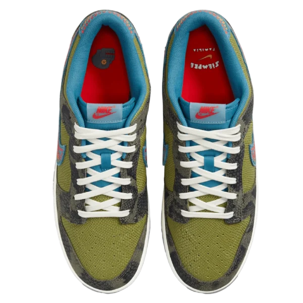 ⁦Nike Dunk Low SiEMPRE Familia⁩ – תמונה ⁦4⁩