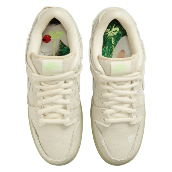 ⁦Nike Dunk Low SB “Mummy” Coconut Milk Seafoam Yellow Strike⁩ – תמונה ⁦4⁩