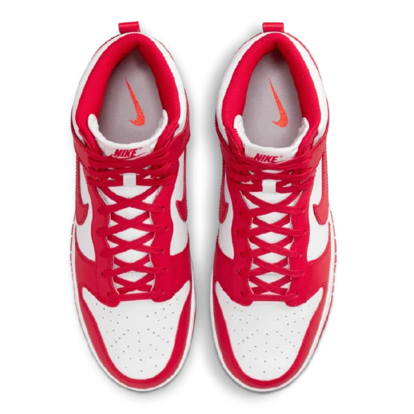 ⁦Nike Dunk High Championship Red⁩ – תמונה ⁦4⁩