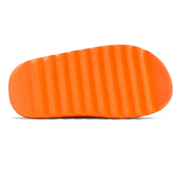 ⁦Adidas Yeezy Slides Enflame Orange⁩ – תמונה ⁦4⁩