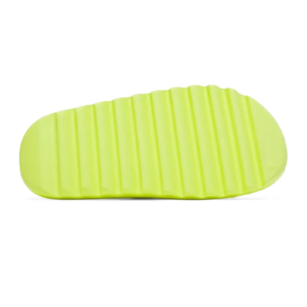 ⁦Adidas Yeezy Slides Glow Green⁩ – תמונה ⁦4⁩