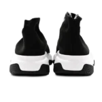 ⁦Balenciaga Speed Lace-Up Black White⁩ – תמונה ⁦4⁩