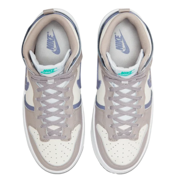 ⁦Nike Dunk High Up Rebel Iron Purple⁩ – תמונה ⁦3⁩