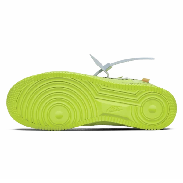 ⁦Nike Air Force 1 x Off-White “Volt”⁩ – תמונה ⁦5⁩