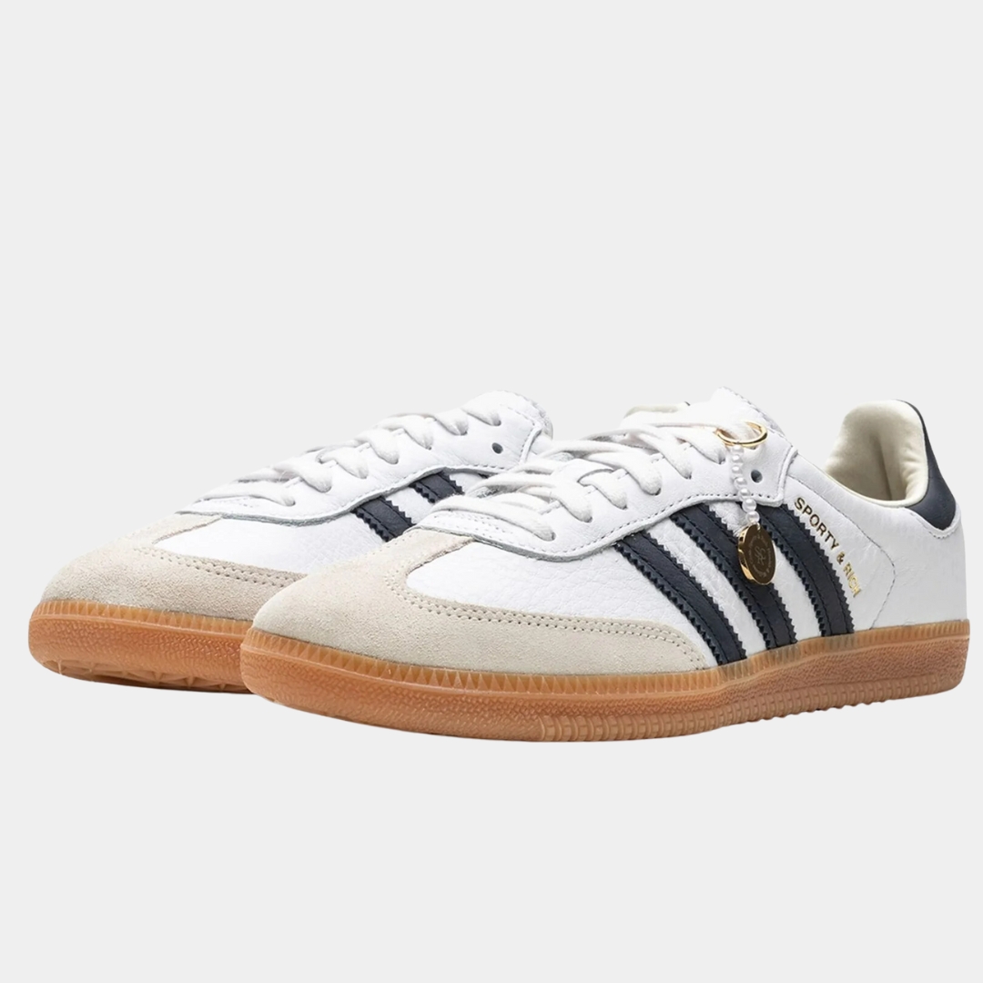 Adidas Samba OG Sporty & Rich White Black – foots66