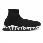 Balenciaga Speed Graffiti Sole Black