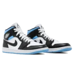 ⁦Air Jordan 1 Mid University Blue⁩ – תמונה ⁦2⁩