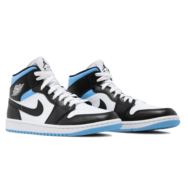⁦Air Jordan 1 Mid University Blue⁩ – תמונה ⁦2⁩