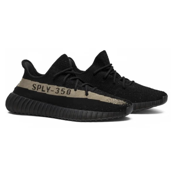 ⁦Adidas Yeezy Boost 350 V2 Core Black Green⁩ – תמונה ⁦2⁩
