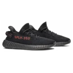 ⁦Adidas Yeezy Boost 350 V2 "Bred" Black Red⁩ – תמונה ⁦2⁩