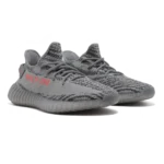 ⁦Adidas Yeezy Boost 350 V2 "Beluga 2.0" Grey Bold Orange⁩ – תמונה ⁦2⁩
