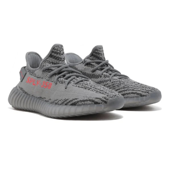⁦Adidas Yeezy Boost 350 V2 "Beluga 2.0" Grey Bold Orange⁩ – תמונה ⁦2⁩