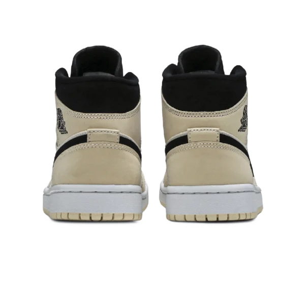 ⁦Air Jordan 1 Mid Barely Orange Black White⁩ – תמונה ⁦3⁩