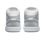 ⁦Air Jordan 1 Mid White Wolf Grey Aluminum⁩ – תמונה ⁦3⁩