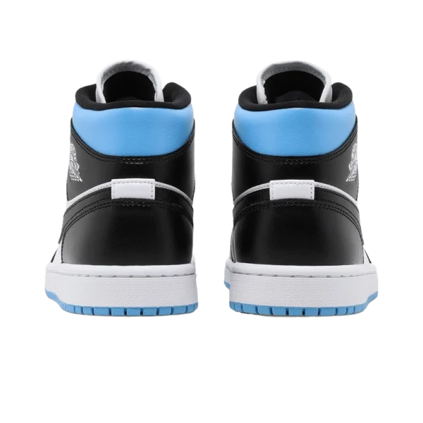 ⁦Air Jordan 1 Mid University Blue⁩ – תמונה ⁦3⁩