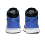 ⁦Air Jordan 1 Mid Hyper Royal Black⁩ – תמונה ⁦3⁩
