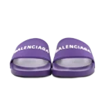 ⁦Balenciaga Pool Slides Purple⁩ – תמונה ⁦3⁩