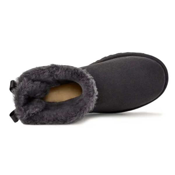 ⁦UGG Mini Bailey Bow II Boot Grey⁩ – תמונה ⁦4⁩