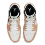 ⁦Air Jordan 1 Mid SE Brushstroke Paint Splatter⁩ – תמונה ⁦4⁩