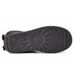 ⁦UGG Mini Bailey Bow II Boot Grey⁩ – תמונה ⁦5⁩