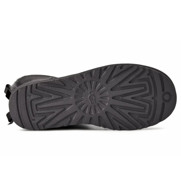 ⁦UGG Mini Bailey Bow II Boot Grey⁩ – תמונה ⁦5⁩