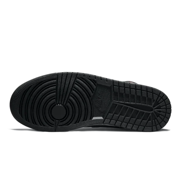 ⁦Air Jordan 1 Mid Shadow Black Grey⁩ – תמונה ⁦5⁩