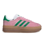 Adidas Gazelle Bold True Pink Green Cloud White