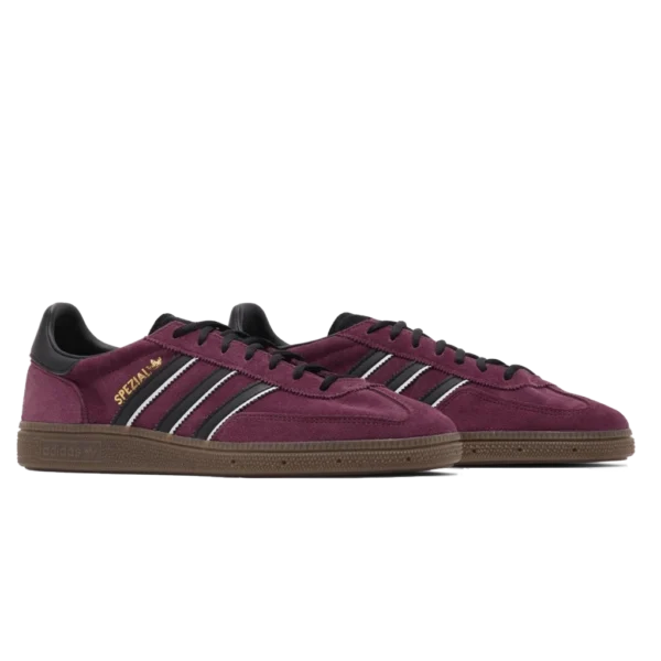 ⁦Adidas Handball Spezial Maroon Core Black Crystal White⁩ – תמונה ⁦2⁩