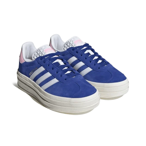 ⁦Adidas Gazelle True Pink Semi Lucid Blue White⁩ – תמונה ⁦2⁩