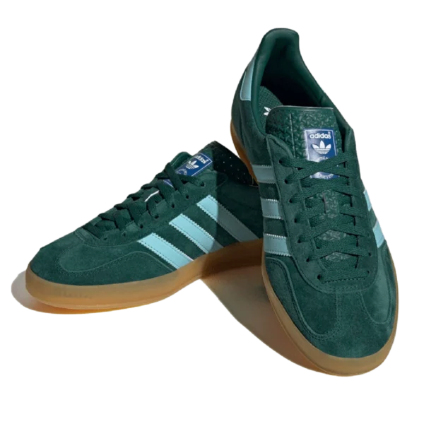 ⁦Adidas Gazelle Collegiate Green Hazy Sky Victory Gold⁩ – תמונה ⁦2⁩