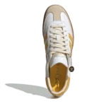 ⁦Adidas Samba OG x Sporty & Rich White Bold Gold⁩ – תמונה ⁦3⁩